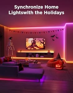 Govee RGBIC LED Strip Lights 32.8ft with Covers, Smart Control, APP, WiFi — photo 2 of 6