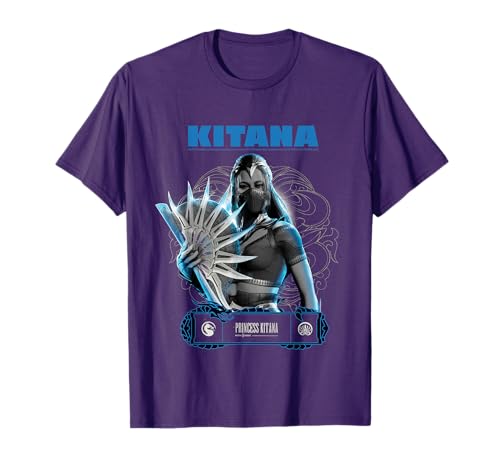 Kitana Mortal Combat Merch Princess Kitana T-Shirt