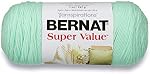 Bernat Super Value Fils, 7 oz, Gauge 4 Moyennes pires, naturelles