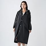 Poncho antipioggia nero