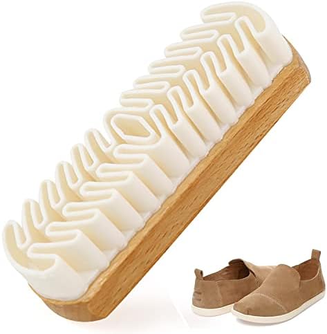 Langer & Messmer Washable Suede Leather Brush With Rubber Head The Ideal Brush For Velours