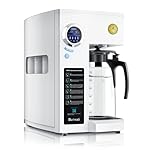 Bluevua RO100ROPOT Countertop Reverse Osmosis Water Filter System, Portable RO Filtration with Remineralization, No Installation, WQA Certified - ROPOT, 5-Stage RO