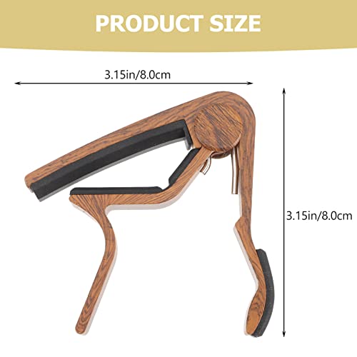 Vaguelly 1 Jeu De Médiator Guitare Capo Guitare Portable Capo Guitare Instrument Accessoire Marron Clair - Les Beatles, Paul McCartney, John Lennon, RIngo Starr, George Harrison Vaguelly 1 Jeu De Médiator Guitare Capo Guitare Portable Capo Guitare Instrument Accessoire Marron Clair – Image 8