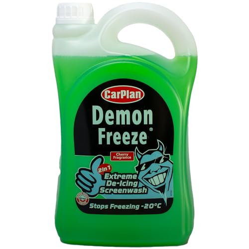 CarPlan Demon Ice, Ice Preventer and De-Icer, 1 Litre (Pack of 1), CarPlan Demon Cool Antifreeze and Coolant,1 Litre (Pack of 1) & CarPlan Demon Freeze, De-Icing Screenwash, 2.5 Litres (Pack of 1) - Image 3