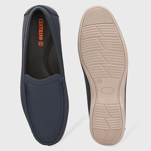 Image of Centrino Loafer for Men | Stylish & Comfortable with Soft Cushioned Insole | Hand-Stitched Design (9765)