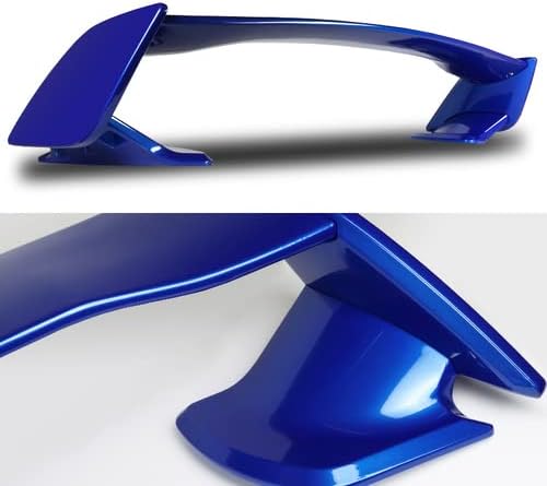 ABS Plastic OE-Style Painted Blue Rear Trunk Lid Spoiler Wing Compatible with 2022-2025 Subaru WRX STi Sedan