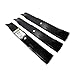MaxPower 561145B 3 Blade Set for 52 in. Cut Hustler Mowers, Replaces OEM #'s 795526, 603995, 783753, 787721, 30227-52X