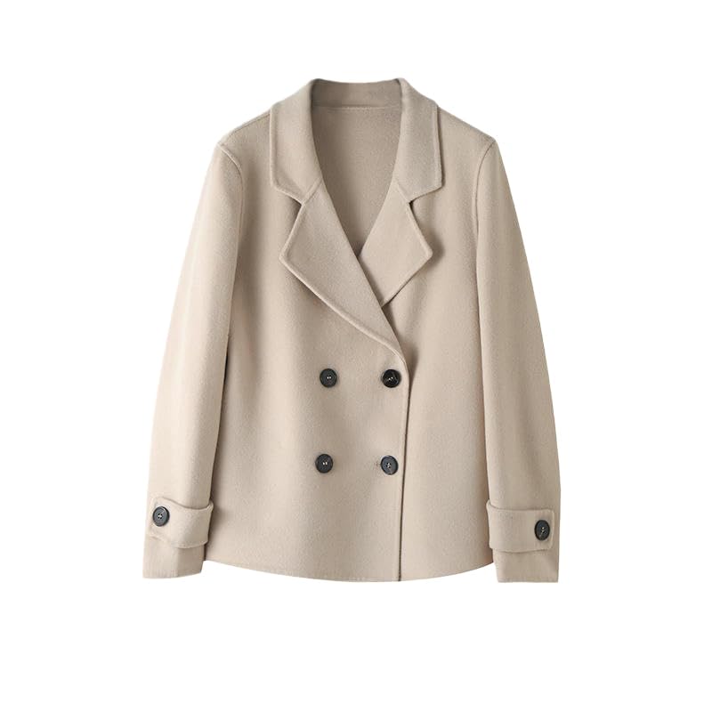 Chaqueta de tweed de doble cara para tus días de oficina y paseos otoñales en color marrón 2