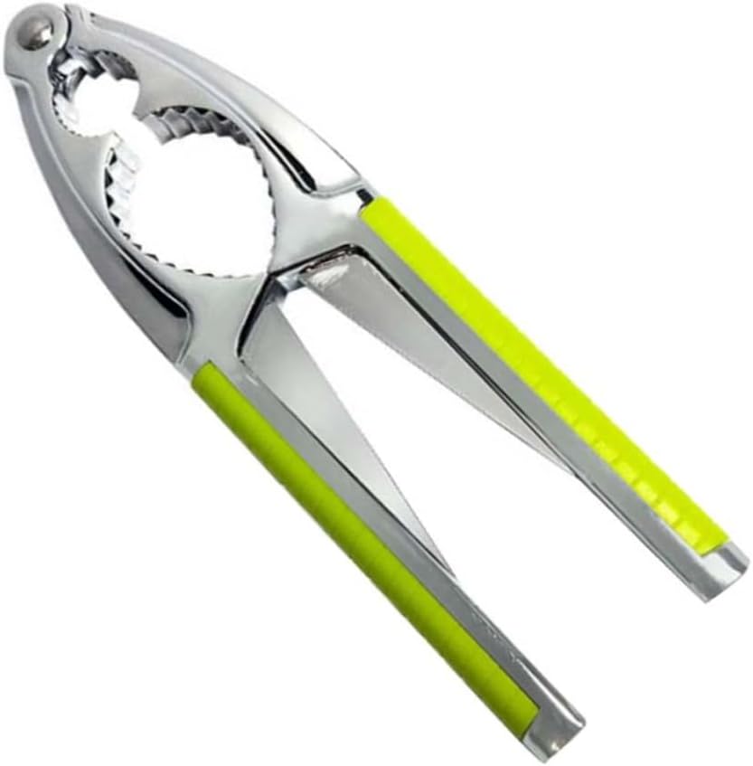 2pcs Zinc Alloy Walnut Pliers Tool for Easy Nut Cracking Portable Nut Shucker for Almonds Hazelnuts and More Non- Handle Kitchen Gadget for Home and Restaurant image 3