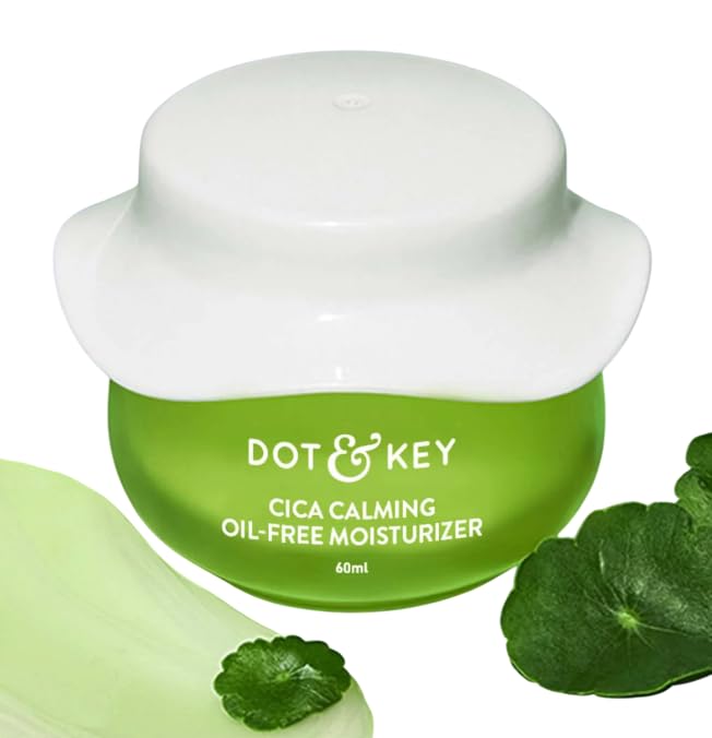 Dot & Key Cical Calming Oil Free Moisturizer for Acne Prone SKin, 60 g (Pack of 1)