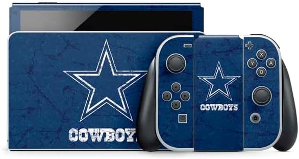 Skinit Decal Gaming Skin Compatible with Nintendo Switch OLED (2021) - Officially Licensed NFL Dallas Cowboys Design