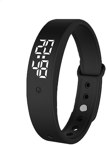 Vibrating Alarm Clock Watch for Heavy Sleepers, Silent Wake-Up Wristband with Vibration Alert, Smart Wristband for Deep Sleepers