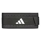adidas(アディダス) パフォーマンス ウエイトリフティングベルト Mサイズ(83-95cm)厚さ8mm ベルクロタイプ アイアンファスナー付き ADGB-12286