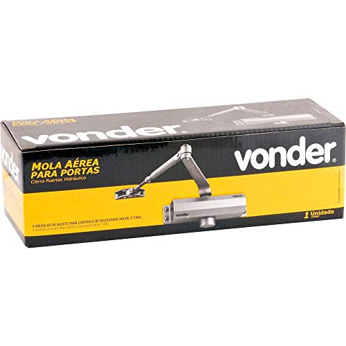 Mola Aérea para Porta, Prata, Potência 2, Vonder VDO1891