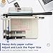 12 Inch Heavy Duty Paper Cutter,Guillotine Paper Cutter Heavy Duty for A4 Paper, 400 Sheet Capacity,White Paper Cutter Heavy Duty for Office Home School
