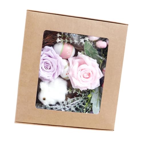 Kit couronne de Pâques à fabriquer pour porte et table - 5