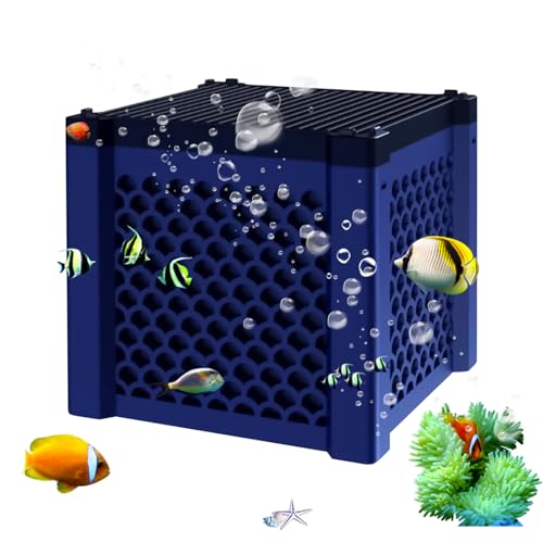 Generisch PNO71DPC1673KPDUR Aquarium-Wasserfilter Blau
