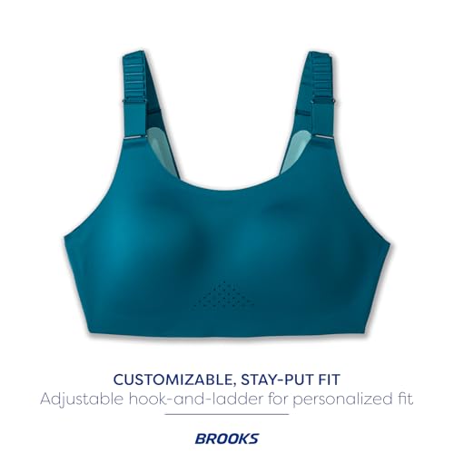 Image of Brooks Women's Racerback 2.0 Sports Bra for High Impact Running, Workouts & Sports with Maximum Support