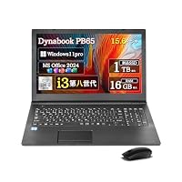 Amazon.co.jp: 整備済み品ノートパソコン dynabook PB65 Office 2024
