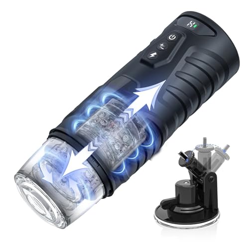 Automatisches Teleskop-Rotationsgerät for Männer(FJB117-BK-ZJ)