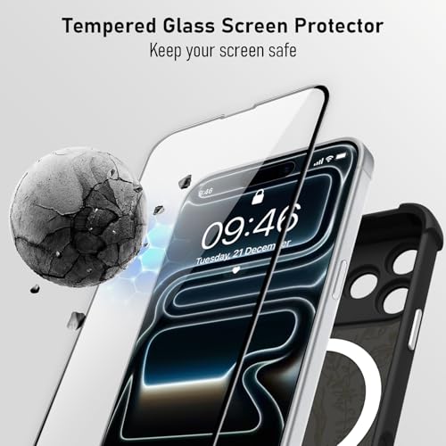 Coque fleur iPhone 17 Pro pour femme protégeant l'écran - 3