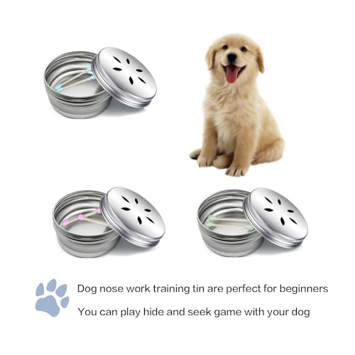 INNOYUMLIN Hundeduft-Trainingsset, Nasenduft, Arbeits-Set für Hunde, Gehirnversteckspiele, Welpen-Duft, Starter-Set (Duftarbeitssets)