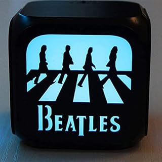 Réveil électronique 3D stéréo LED Veilleuse créative Beatles Abbey Road Réveil avec chargement USB pour cadeau d… - Les Beatles, Paul McCartney, John Lennon, RIngo Starr, George Harrison Réveil électronique 3D stéréo LED Veilleuse créative Beatles Abbey Road Réveil avec chargement USB pour cadeau d… – Image 4