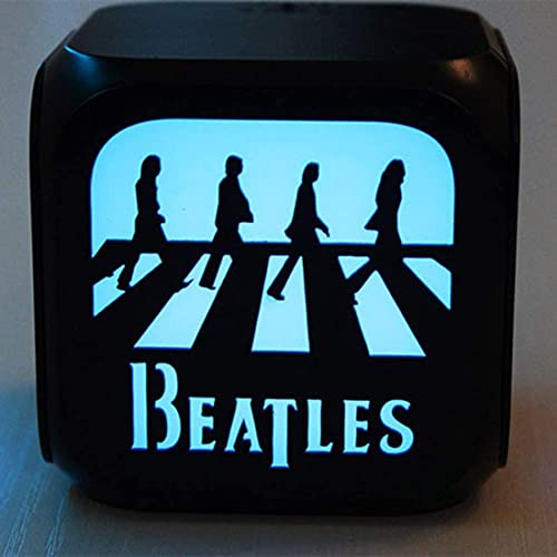 Réveil électronique 3D stéréo LED Veilleuse créative Beatles Abbey Road Réveil avec chargement USB pour cadeau d… - Les Beatles, Paul McCartney, John Lennon, RIngo Starr, George Harrison Réveil électronique 3D stéréo LED Veilleuse créative Beatles Abbey Road Réveil avec chargement USB pour cadeau d… – Image 5