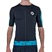 SLS3 Triathlon Tri Top Men Short Sleeve | Mens Tri Top Aero Cycle Jersey | 1 Pocket | Full Zipper Triathlon Tops | Singlet | Tank | Ideal for Longer Distances