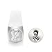 ImpressArt- 6mm, Breast Cancer Ribbon Outline Metal Stamp