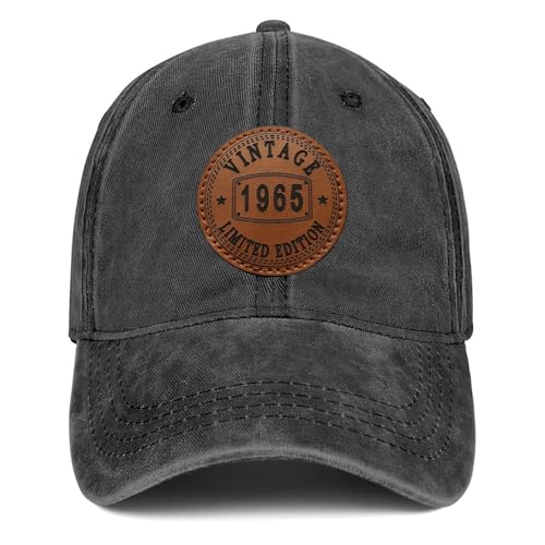 Image of 50th,40th,60th Birthday Gifts for Men Women Vintage 1975 1965 1985 Hat 50 Year Old Gifts Baseball Cap