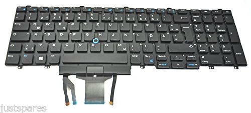 Preisvergleich Produktbild Dell 2R2P6 - Keyboard (German) - Backlit - Warranty: 6M
