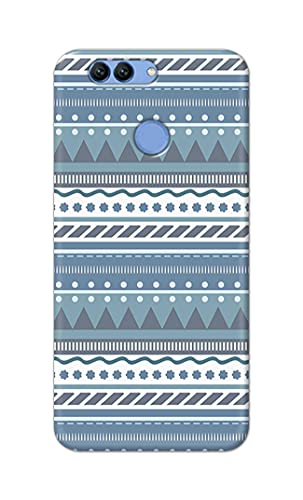 Image of PRINTFIDAA Printed Hard Back Cover Case for Huawei Nova 2 Plus | Huawei Nova 2+ Back Cover (Seamless Geometric Tribal Pattern) -1803