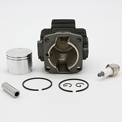 [Accesorios de herramientas] Kit de bujías de pistón de Cilindro de 41,5 mm y 44 mm, Compatible con Kawasaki TH43 TH48 KBH48 Kbl48, desbrozadora, desbrozadora, Piezas de Repuesto de Cabezal Zylinder (