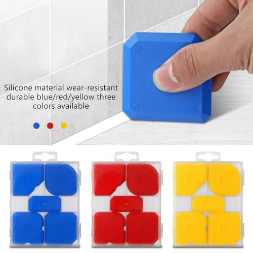 kobeIeen Caulking Tool Silicone Sealant Spreaders Finish Caulk Tile Grout Applicators Window Door Cements Caulk Removal Tool