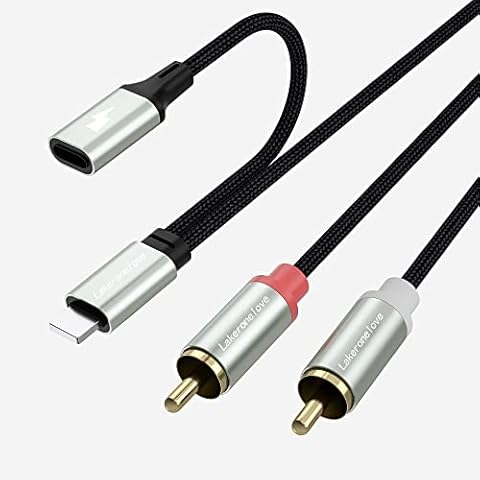 Câble RCA Lakeronelove avec charge Cover