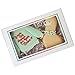 25 Pack Cookie Boxes With Window By Cookie Cutter Kingdom - Standard 7" x 4.375" x 1.25" - Rainbow Trim Bulk Pastry Boxes - Multipurpose Bakery Boxes With Window - Wedding Cookie Boxes Bulk And Treat Boxes Party Favors