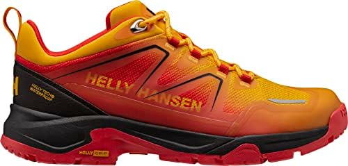 Helly-Hansen Men's Cascade Low HT Waterproof Breathable Lightweight Hiking Sneaker, 344 Essential Yellow/Cloudbe, 13 | Image 2