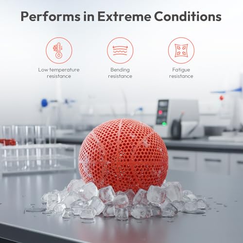 Image of Amolen Rebound PEBA 90A Flexible Filament, 1.75mm 3D Printer Filament, 78% Energy Return & 20% Lighter, High-Speed Printing Lightweight for Sports & Robotics, Drones & Functional Prototypes, Blue 1kg