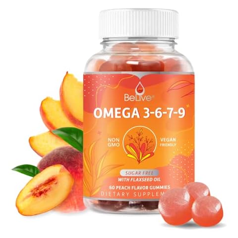 Organic Omega 3 Gummies - Sugar-Free, Supports Brain, Heart, Eye & Immune System Cover