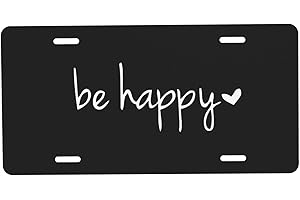 Vibrant and Durable Decorative Front License Plate for a Unique Vehicle Identity