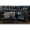 ViprTech Overlord Wood Gaming PC - AMD Ryzen 7 (4.4Ghz Turbo), RTX 5050 8GB, 16GB DDR4 RAM, 1TB SSD, 700W PSU, Black Wood Case, RGB Keyboard Mouse, VR-Ready, WiFi BT, Computer Tower Prebuilt