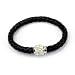 Produktbild DAY.LIN Armband Damen Armbänder 1PC Armband Magnetische Strass Schnalle Leder Wrap Armband Armreif (B)