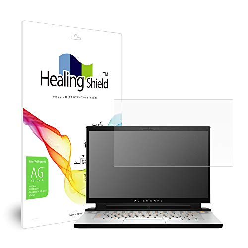 Healingshield スキンシール液晶保護フィルム Screen Protector Anti-Fingerprint Anti-Glare Matte Film Compatible with Dell Alienware M15 R2