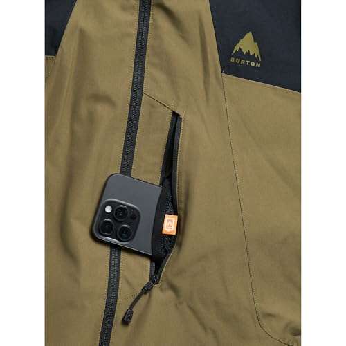 Image of Burton Men's Reserve 2-Layer Insulated Jacket - Waterproof Winter Snowboard Jacket with Helmet Compatible Hood