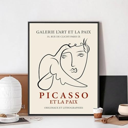 Picasso Impressions Images de Mode en toile de qualité supérieure