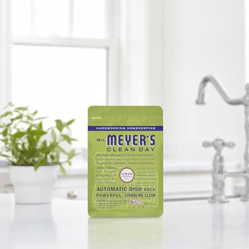 MRS. MEYER'S CLEAN DAY Automatic Dishwasher Pods, Lemon Verbena, 20 Count — view 6