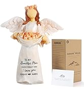Kohehe Gifts for Mom,5.12" Mom Gifts Angel Figurine,Mom Birthday Gifts,Sentimental Gift for Moms ...