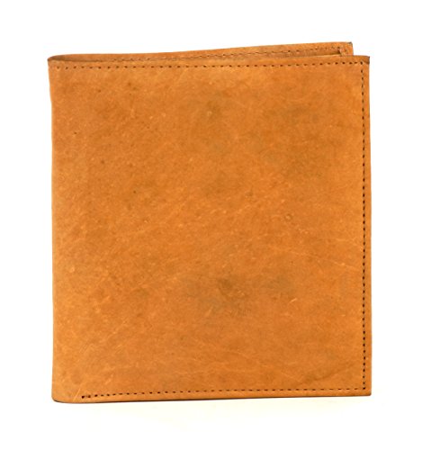 Bacci RFID blocking Wallet for Men - Genuine Leather Bifold Wallet with 2 Coin, 2 Cash Compartments, 13 Cards, 2 Inner Slots & 1 ID Window - Timeless Hipster Bifold wallet (Tan)