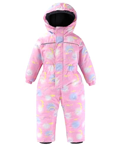 Image of M2C Boys Girls One Piece Snowsuit Winter Warm Ski Coveralls